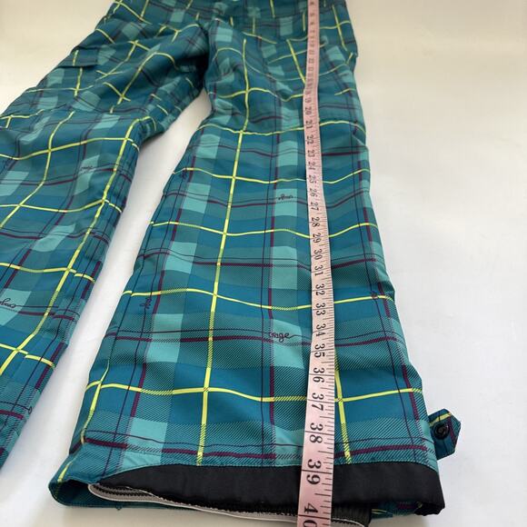 ORAGE Snowboarding Pants Plaid Skiing Snow Womens Size Small MSRP $300 10,000M - Picture 9 of 13